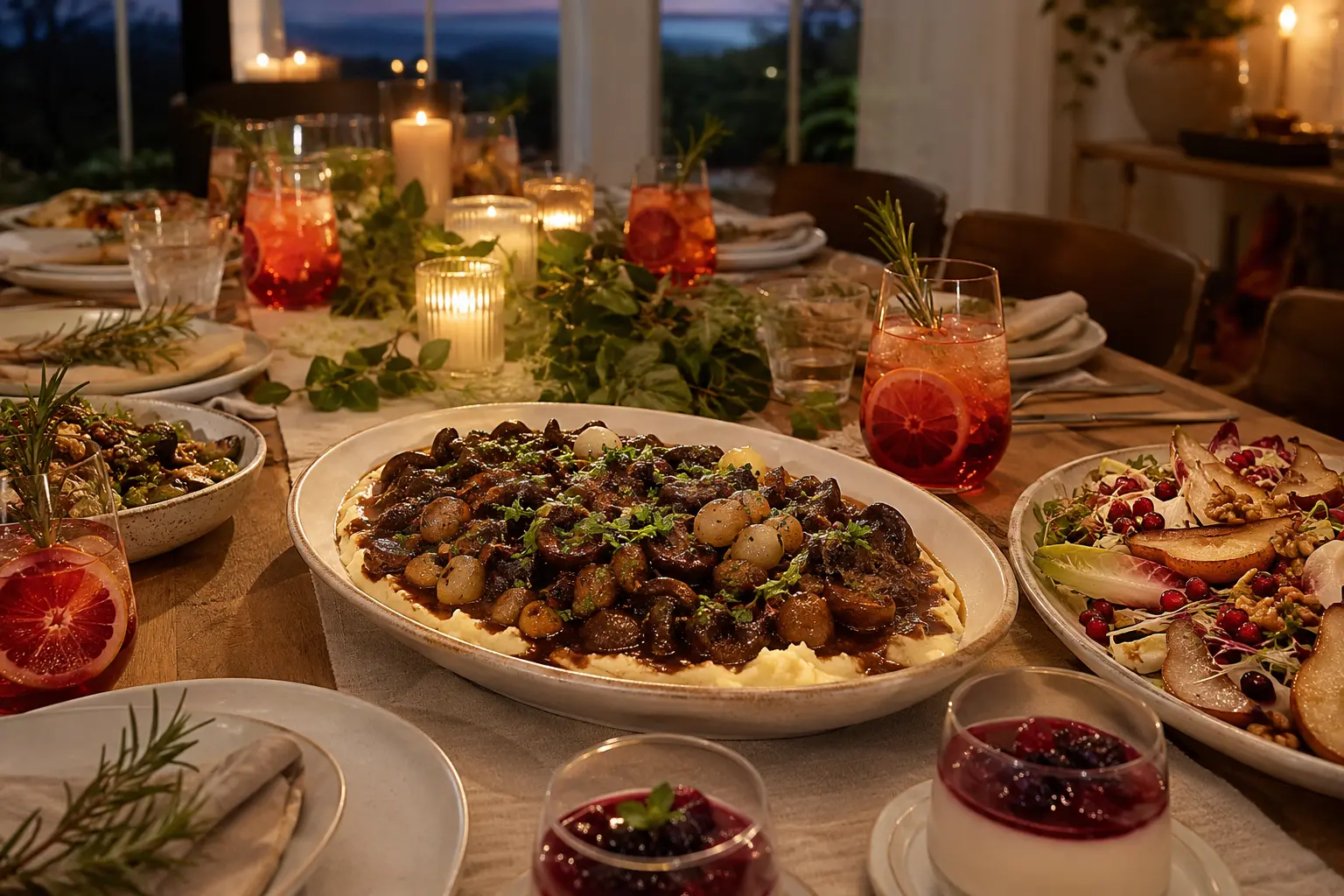 THE GATHERED TABLE GOURMET DINNER PARTY